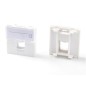 Lanview EURO OUTLET 45x45 - 1-PORT Lanview EURO OUTLET 45x45 - 1-PORT